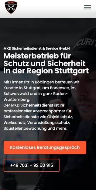 MKD Sicherheitsdienst mobil