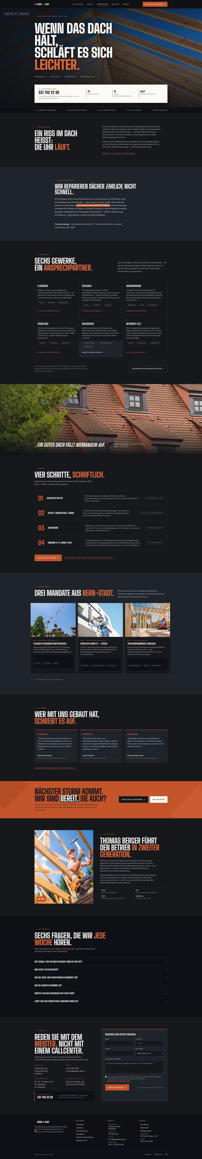 Designbeispiel Dachdecker